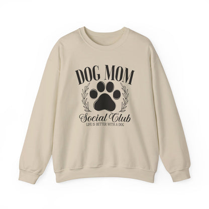 Dog Mom SocialClub Unisex Heavy Blend™ Crewneck Sweatshirt