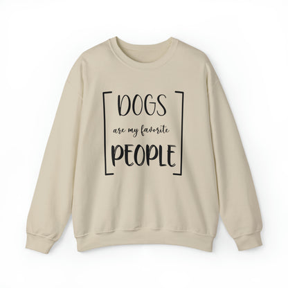 Dogs Are My Favorite People Unisex Sweatshirt