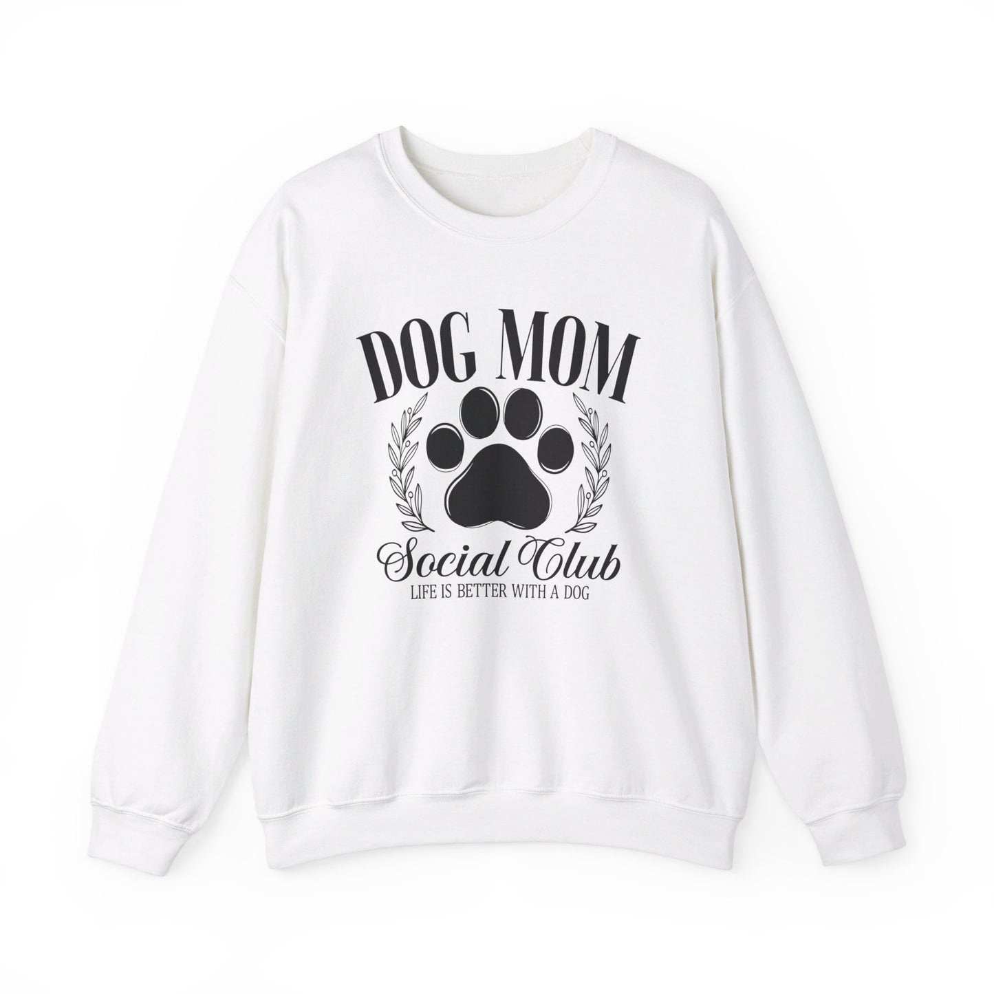 Dog Mom SocialClub Unisex Heavy Blend™ Crewneck Sweatshirt