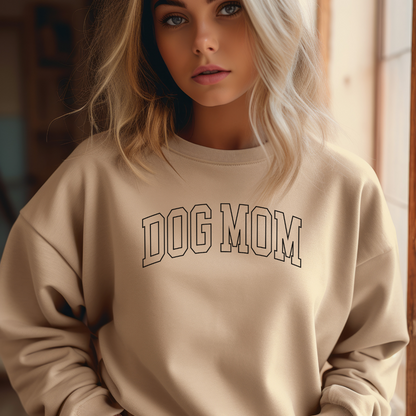 Dog Mom Varsity Unisex Sweatshirt