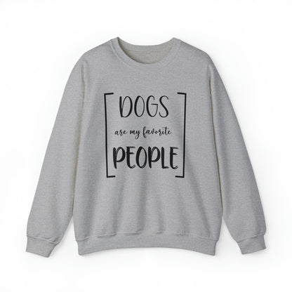 Dogs Are My Favorite People Unisex Sweatshirt