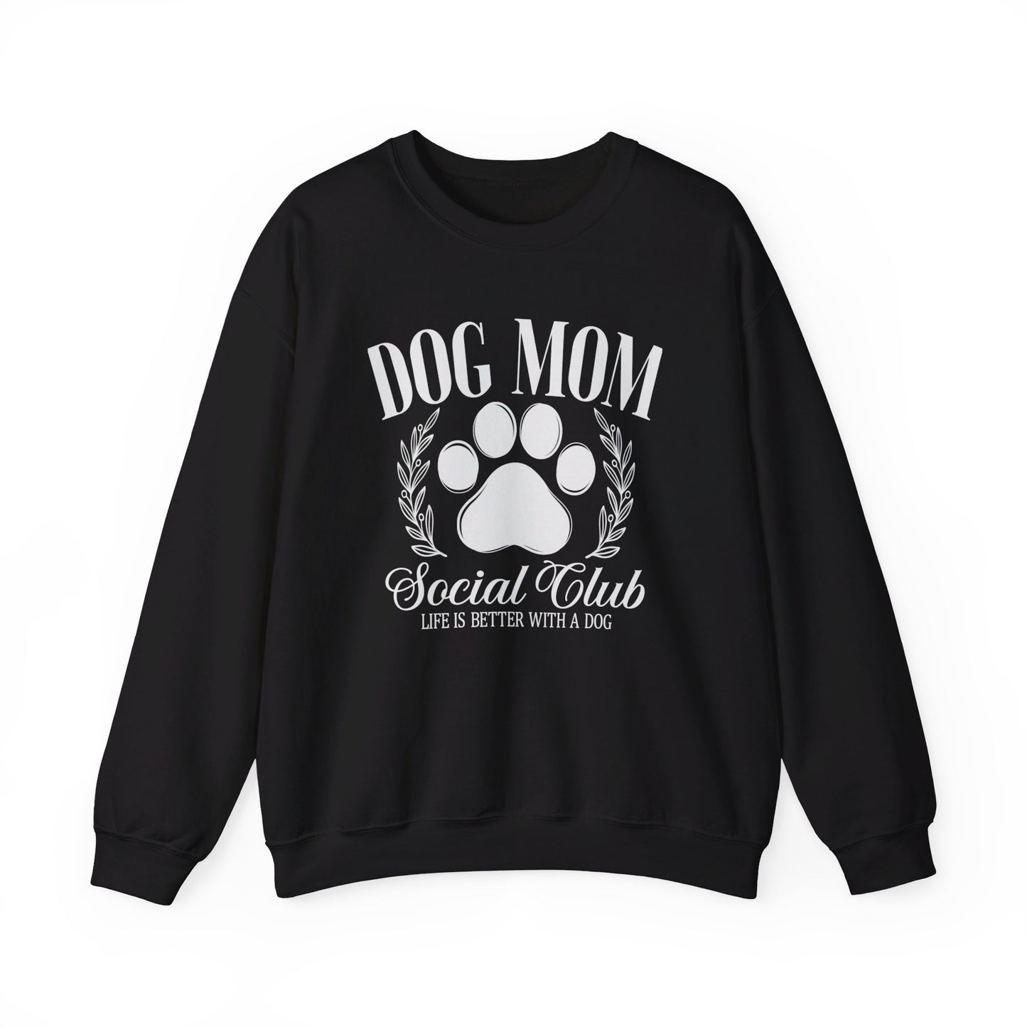 Dog Mom SocialClub Unisex Heavy Blend™ Crewneck Sweatshirt