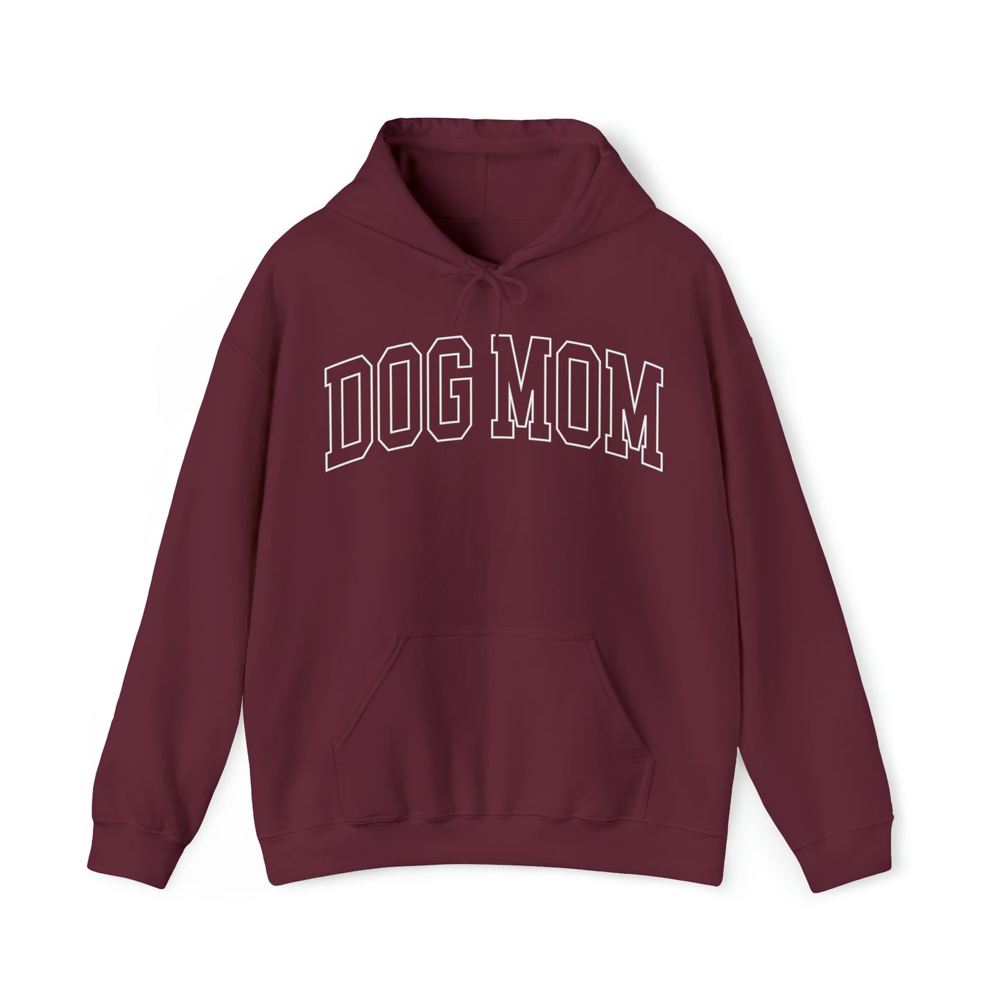 Dog Mom Varsity Unisex Hoodie