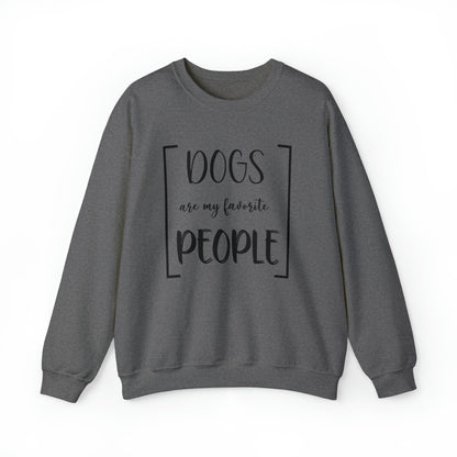 Dogs Are My Favorite People Unisex Sweatshirt