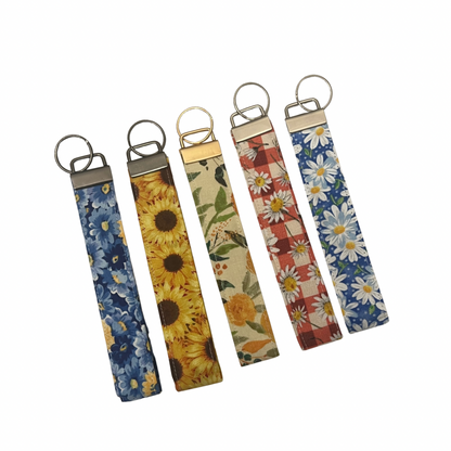 Floral Wristlet Keychain